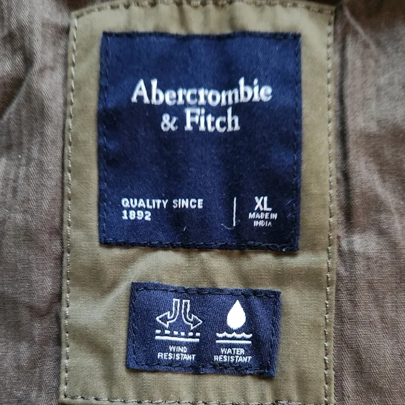 Abercrombie & Fitch Olive Green Jacket